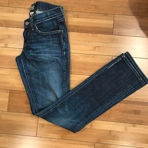 Lucky brand factory distressed jeans Sz24 Straight